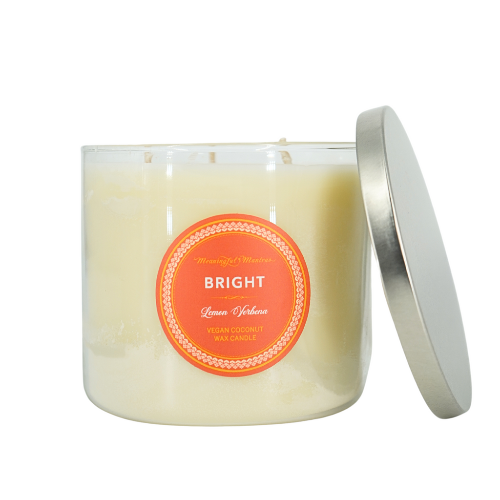 Clarity Lemon Verbena Natural Candle 8oz Kaia Collection