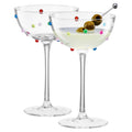 Khen Confetti Coupe | Set of 2