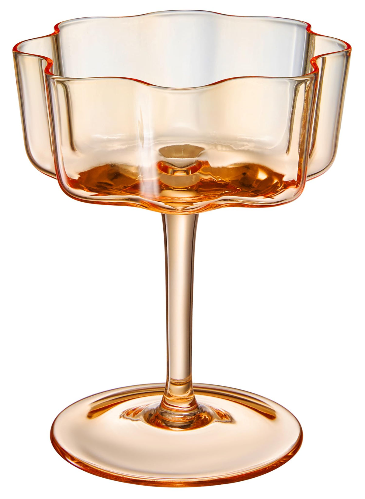Flower Wave Coupe Cocktail | Set of 5