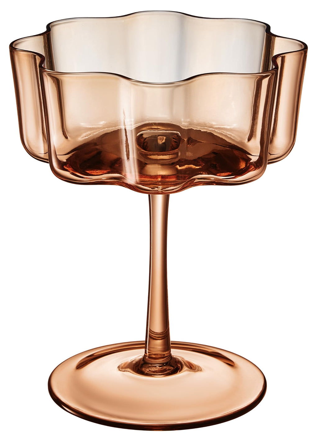 Flower Wave Coupe Cocktail | Set of 6