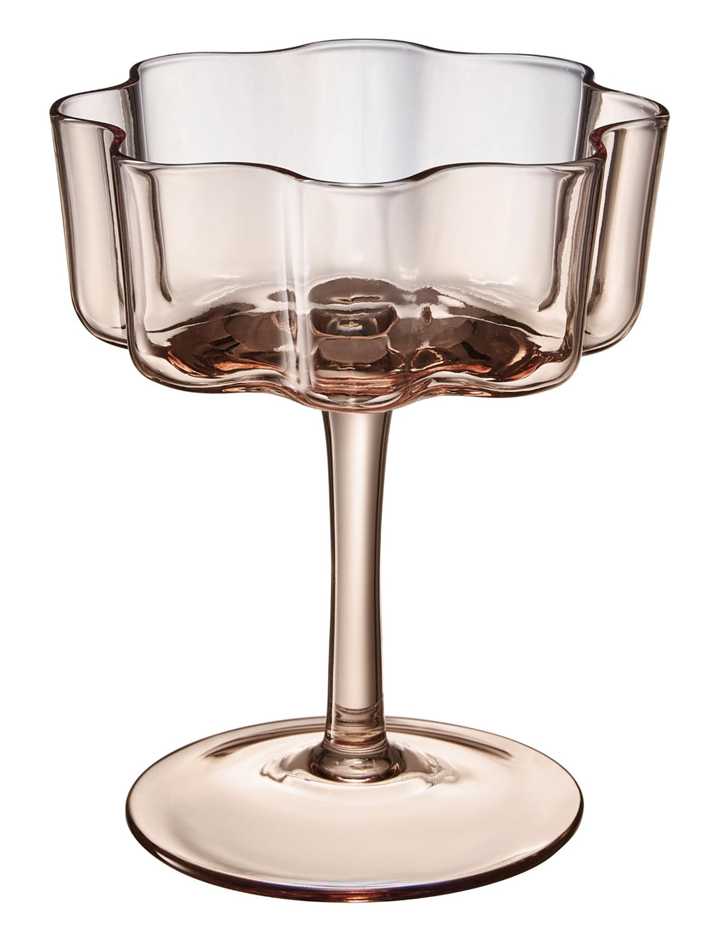 Flower Wave Coupe Cocktail | Set of 6