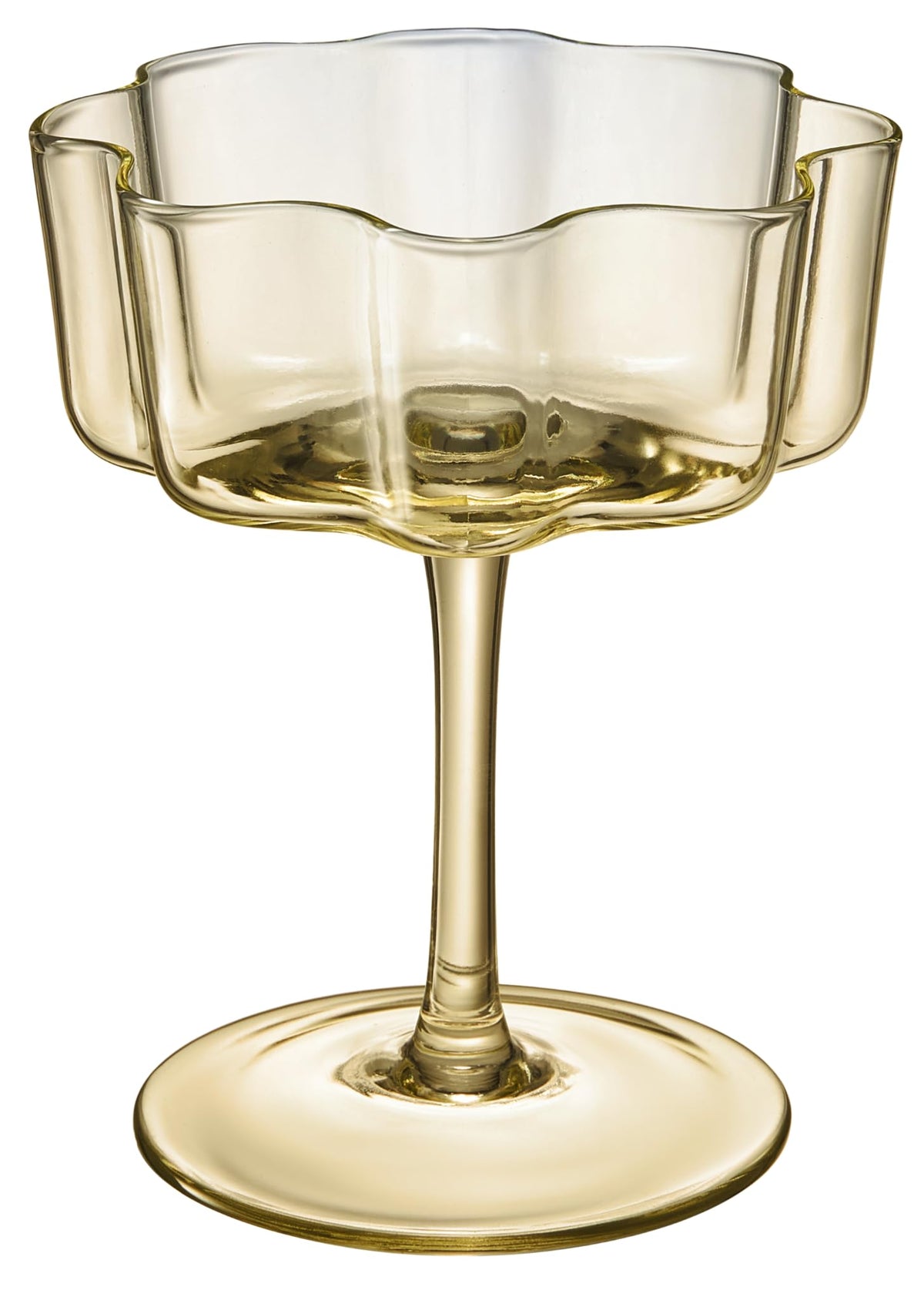 Flower Wave Coupe Cocktail | Set of 5