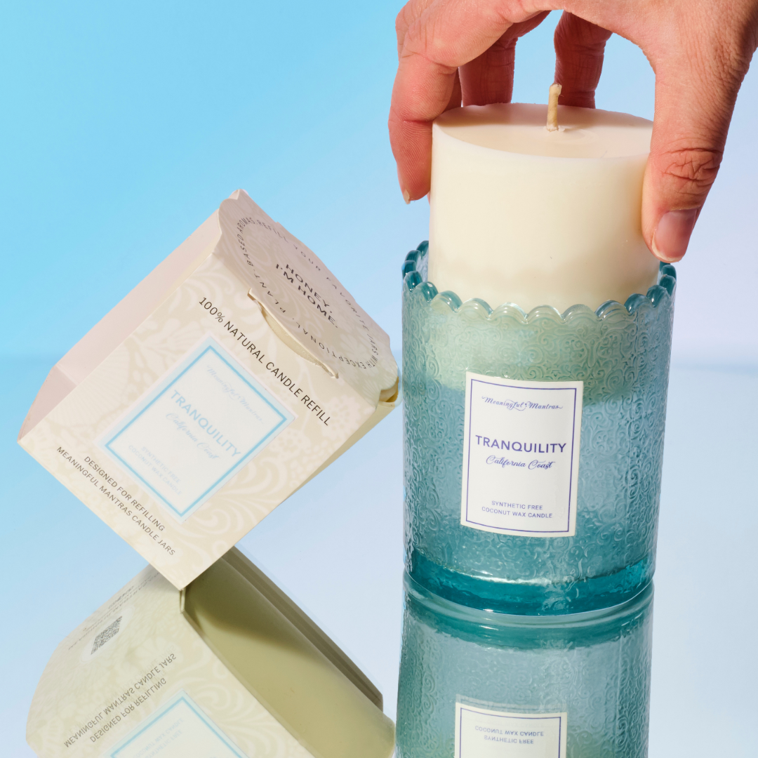 Tranquility California Coast Natural Candle 8oz Kaia Collection
