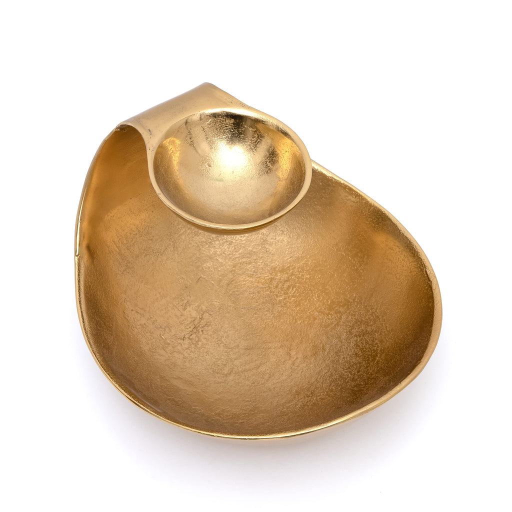 Tiered Serving Tray Gold Brass