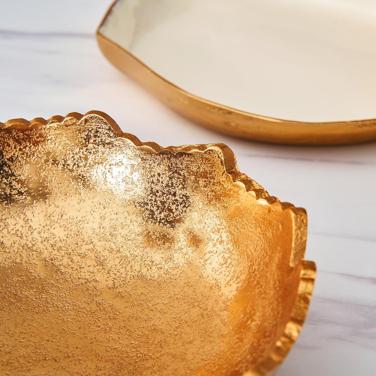 Gold Moon Centerpiece Bowl
