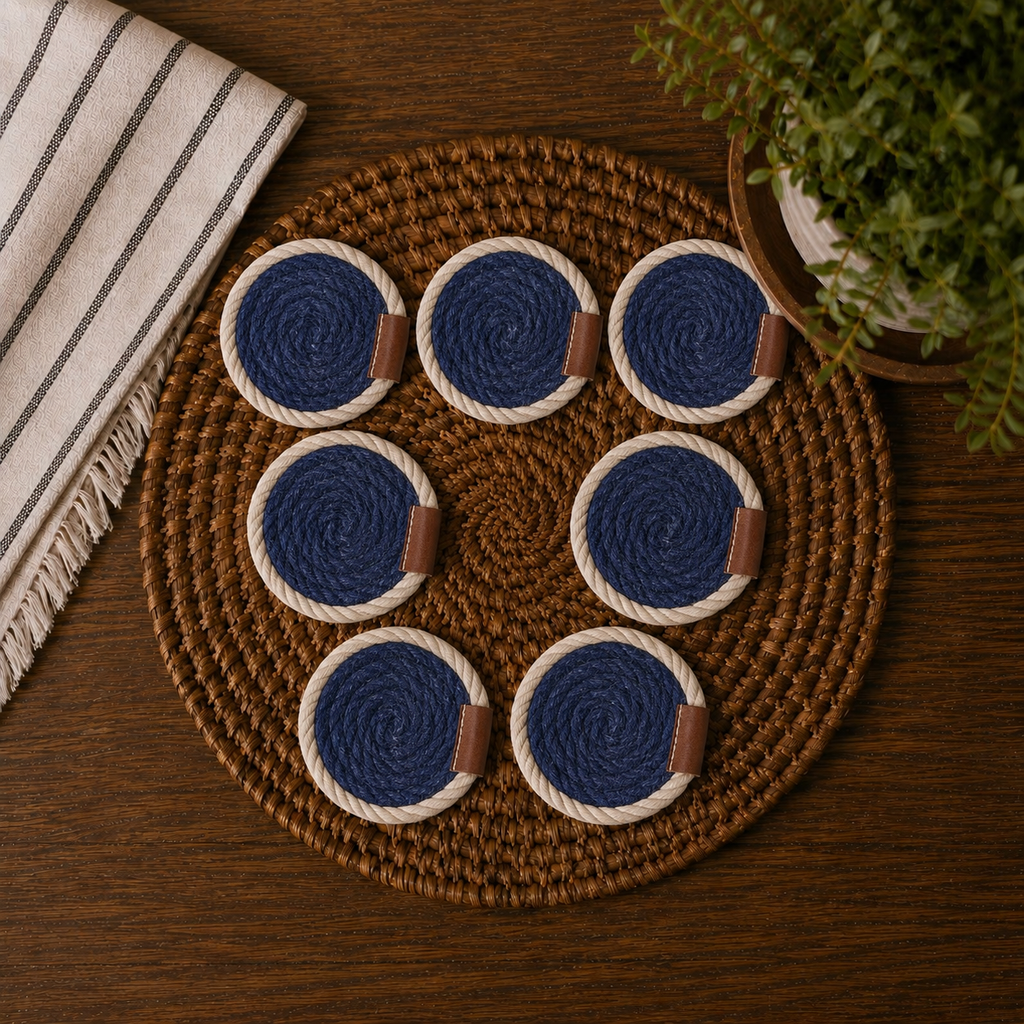 Nautical Rope Braided Coaster