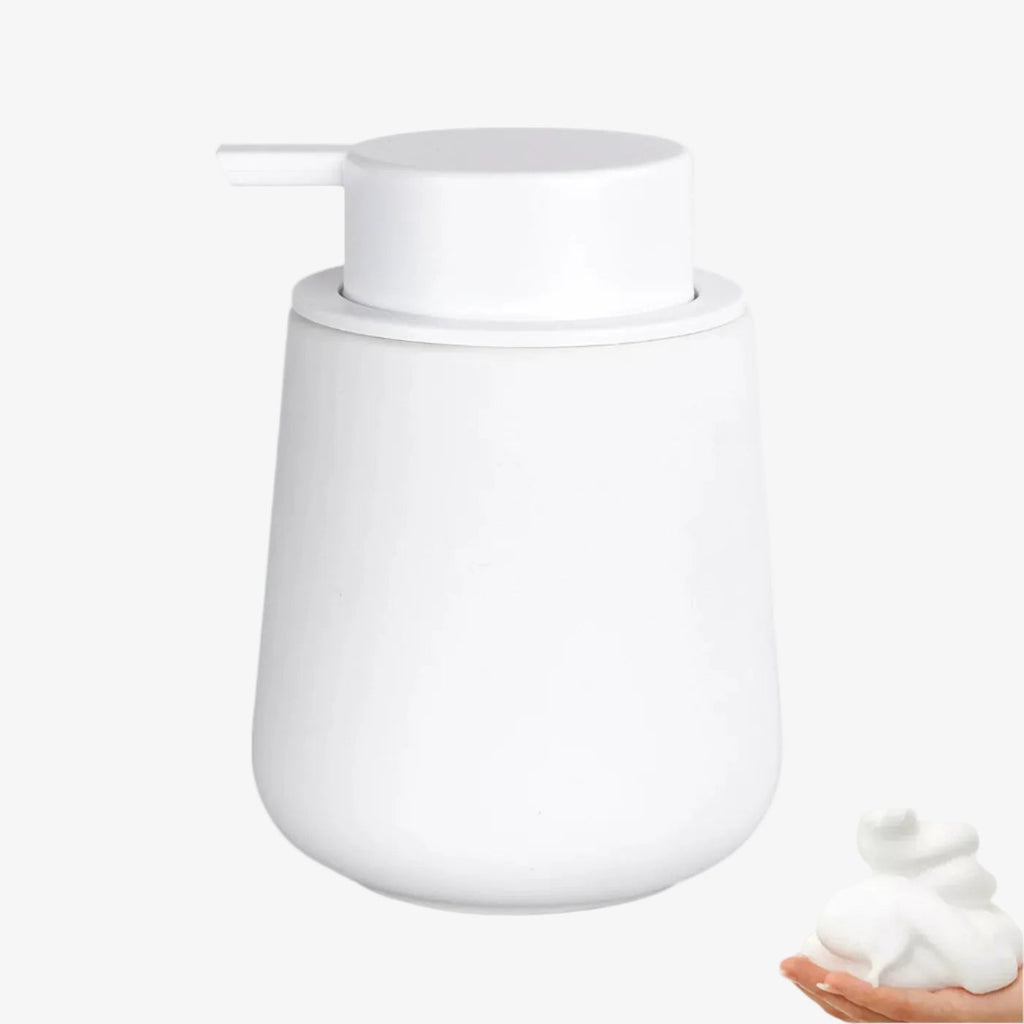 BosilunLife Rubber Paint Foaming Soap Dispenser Large Recycled Ceramic Eco-Clay