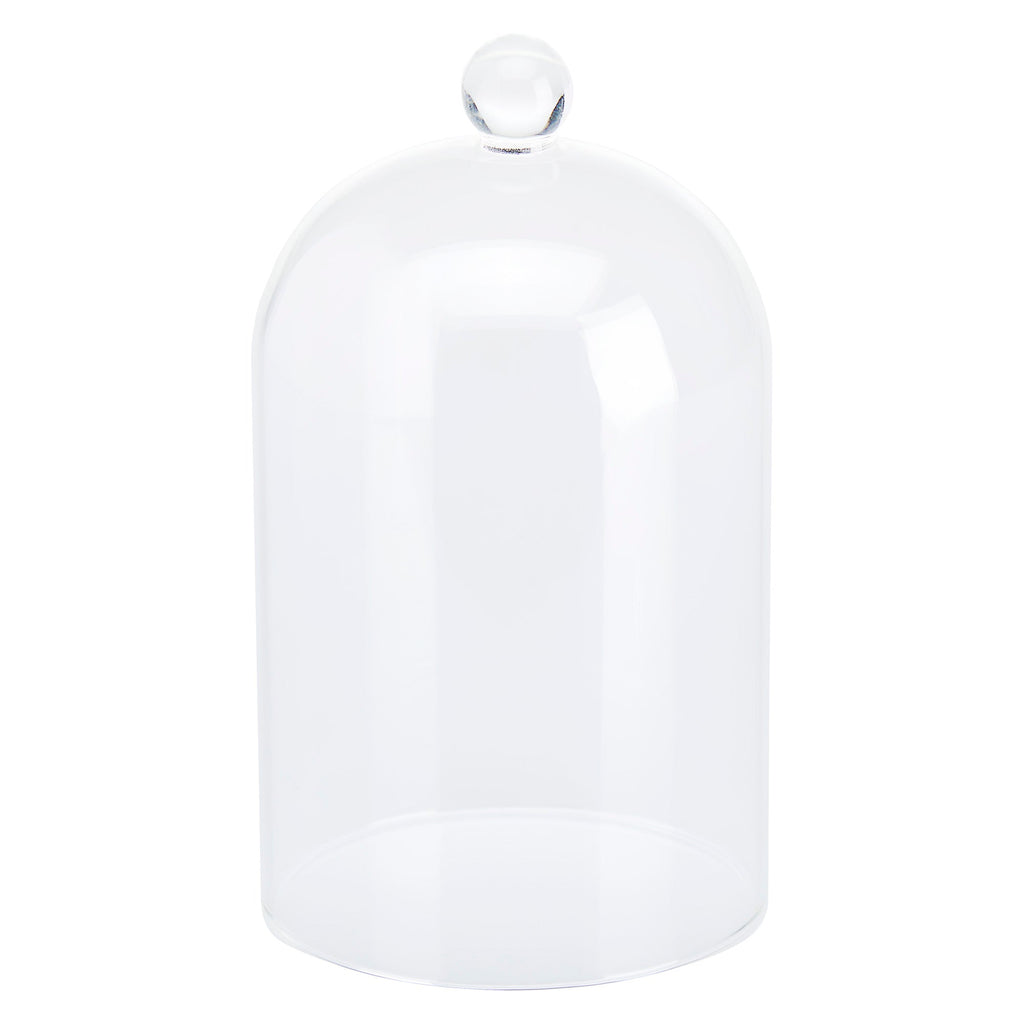 Candle Cloche Bell Jar | Glass & Wood