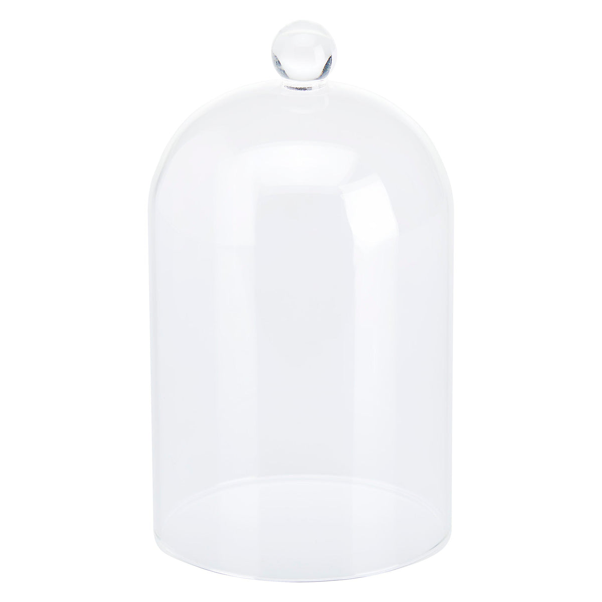 Candle Cloche Bell Jar | Glass & Wood