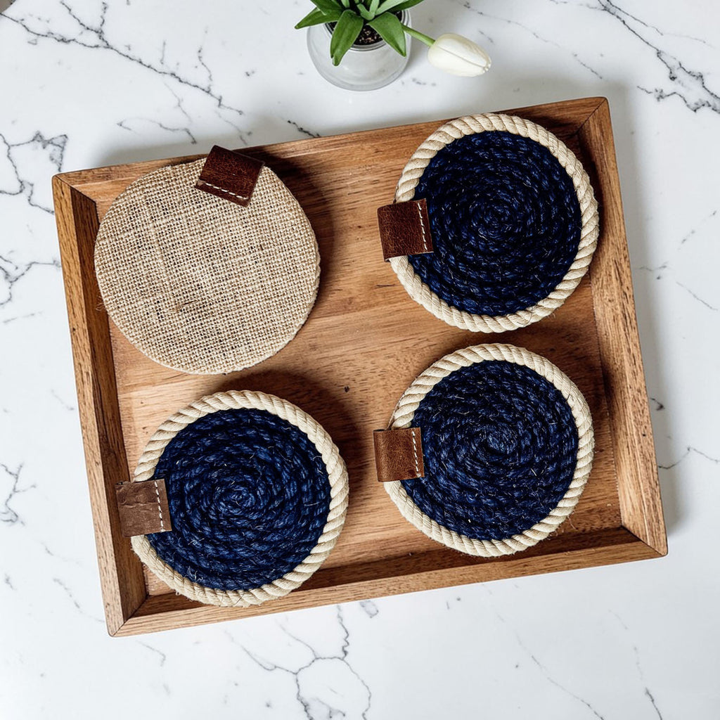 Nautical Rope Braided Coaster