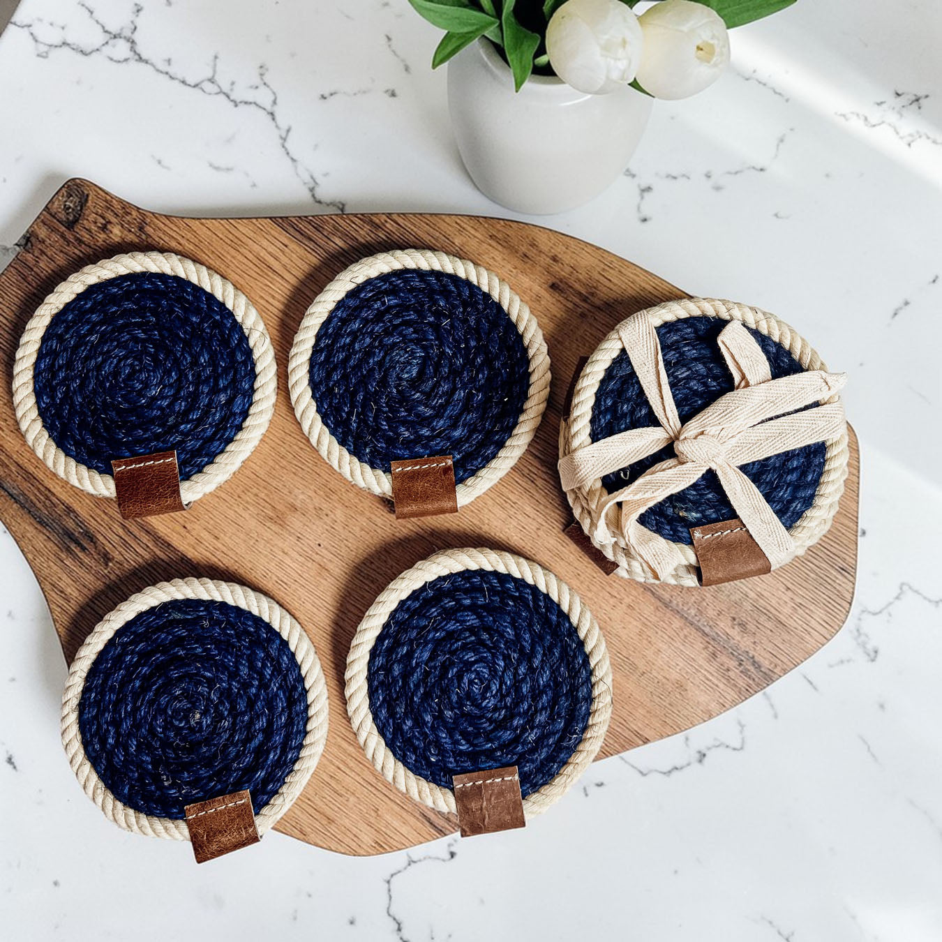 Nautical Rope Braided Coaster
