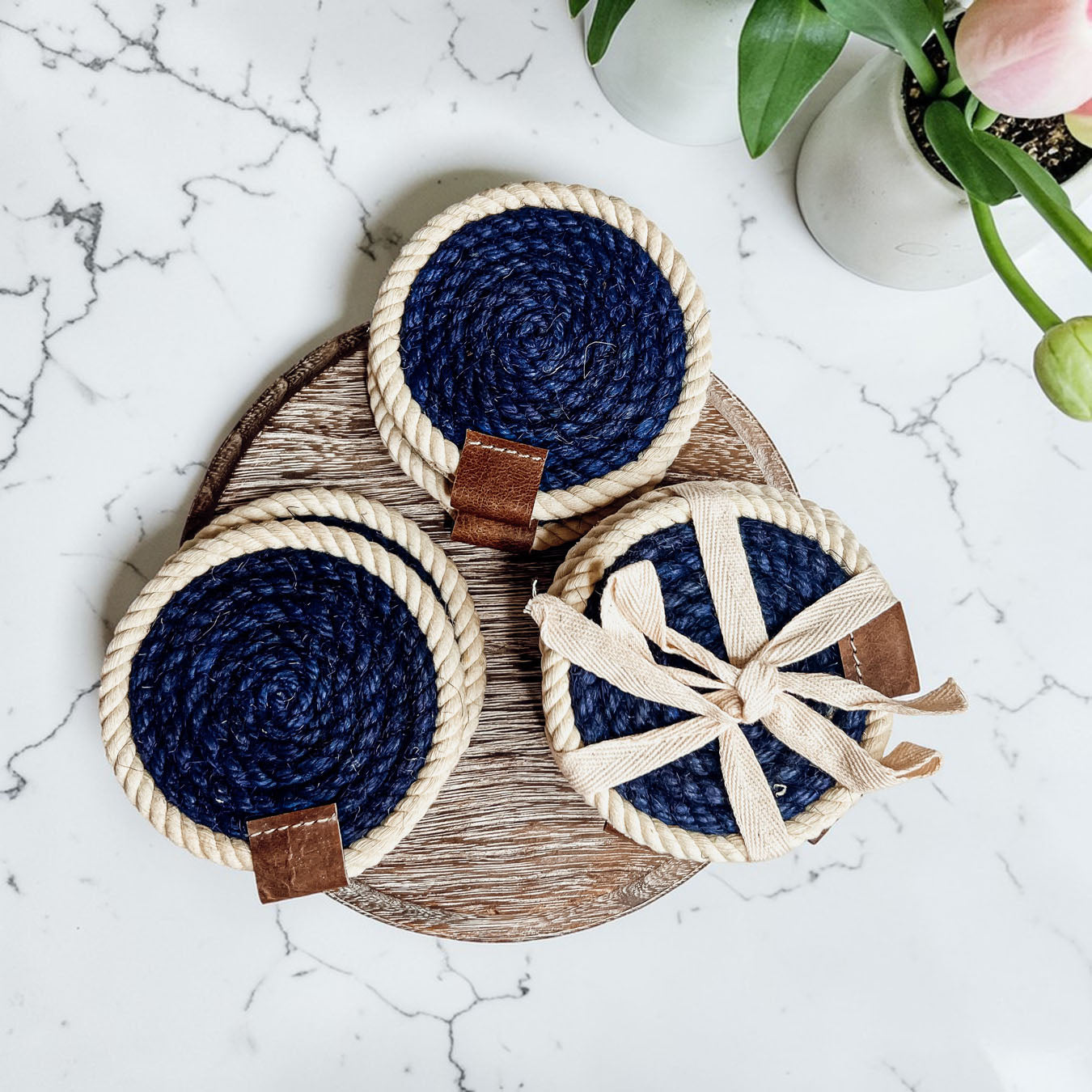 Nautical Rope Braided Coaster