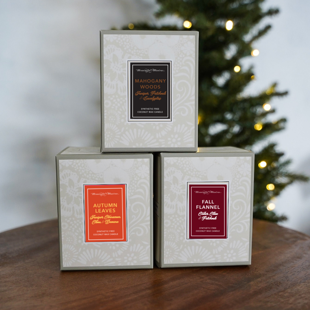 Mahogany Woods Natural Candle 8oz Kaia Collection