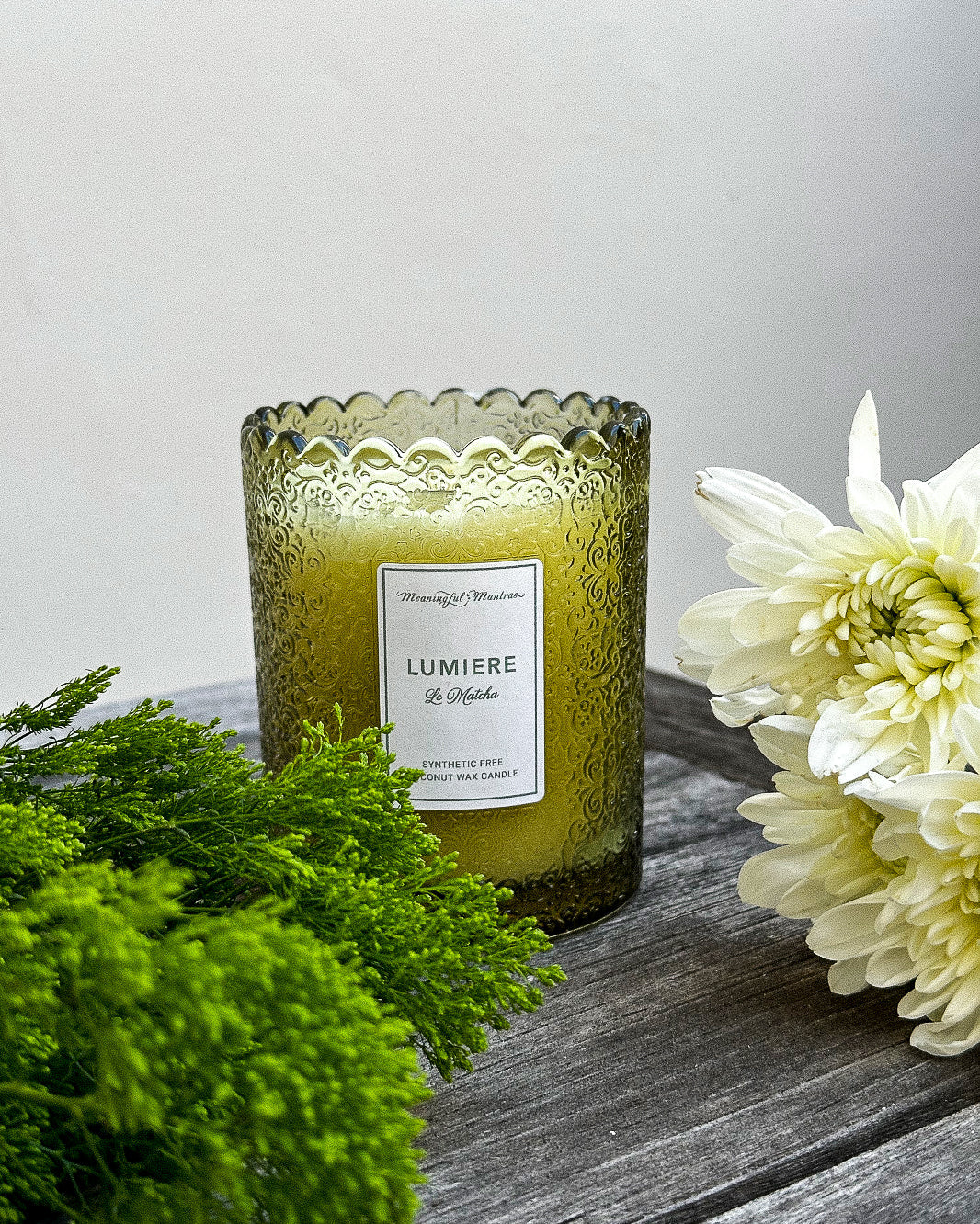 Le Matcha Natural Candle 8oz Kaia Collection