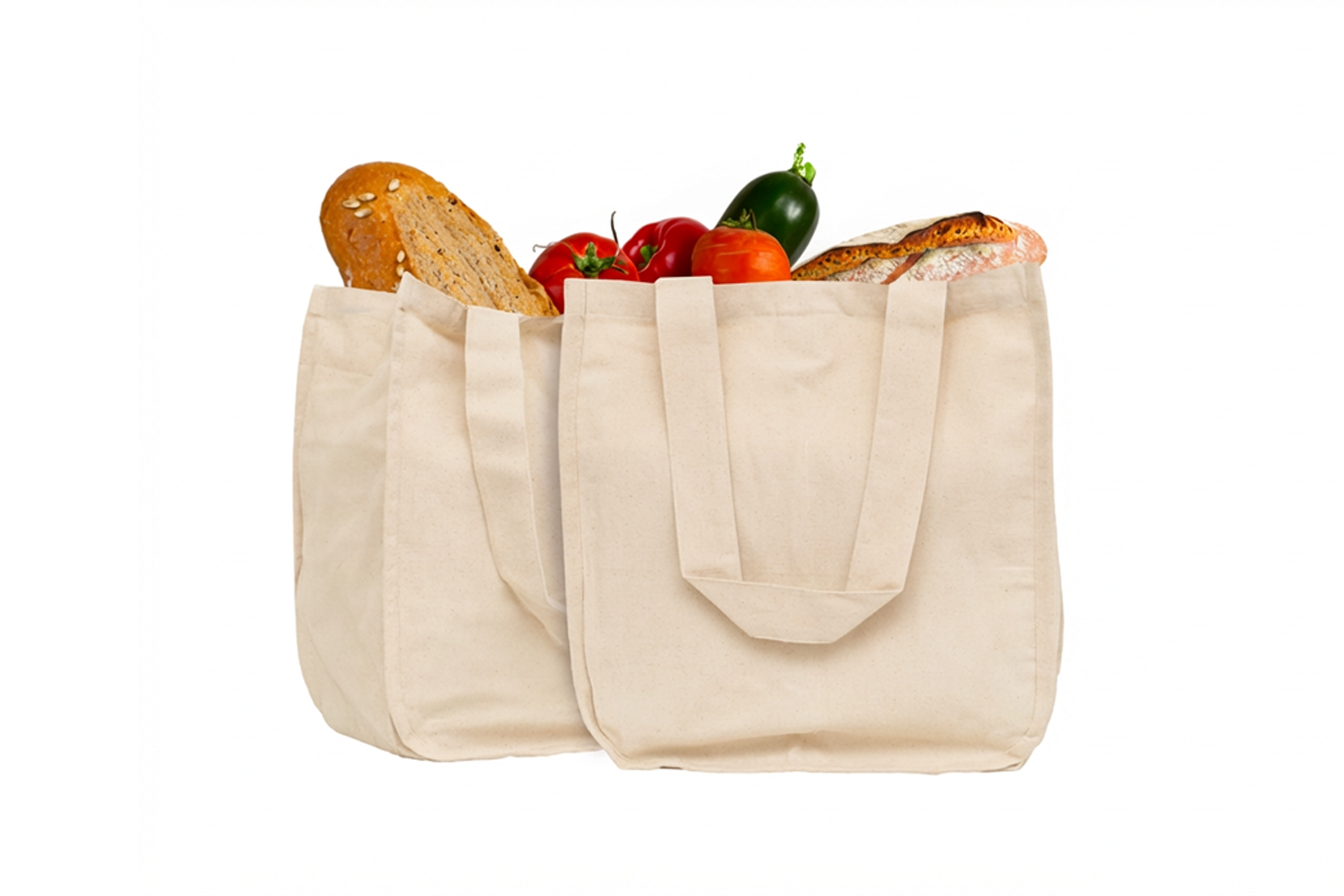 Canvas Grocery Tote Bags