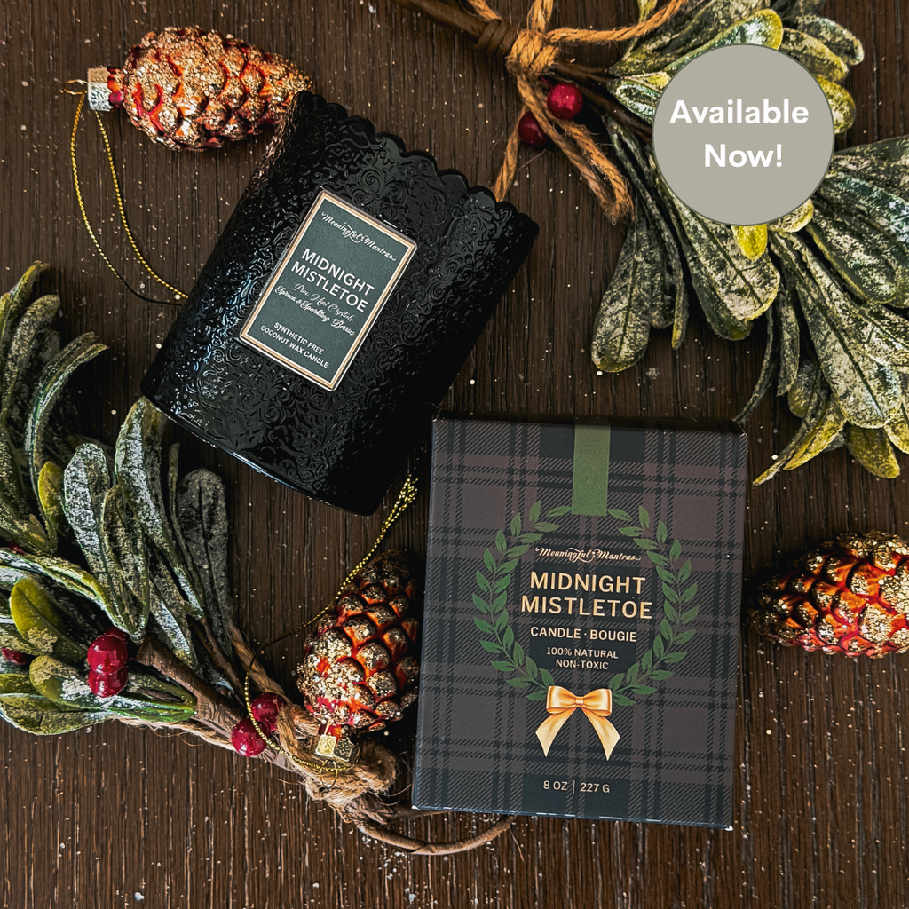Midnight Mistletoe Natural Candle 8oz Kaia Collection
