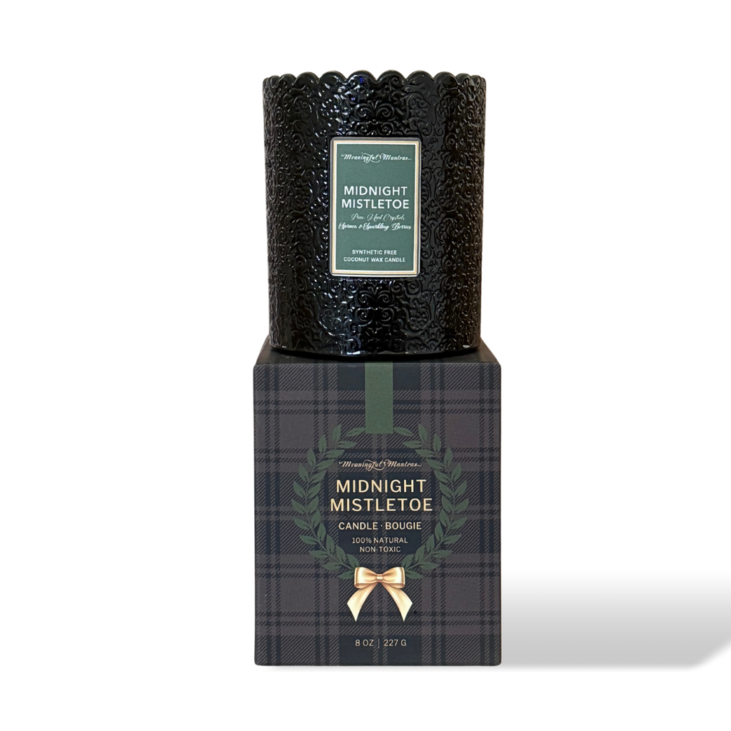 Midnight Mistletoe Natural Candle 8oz Kaia Collection