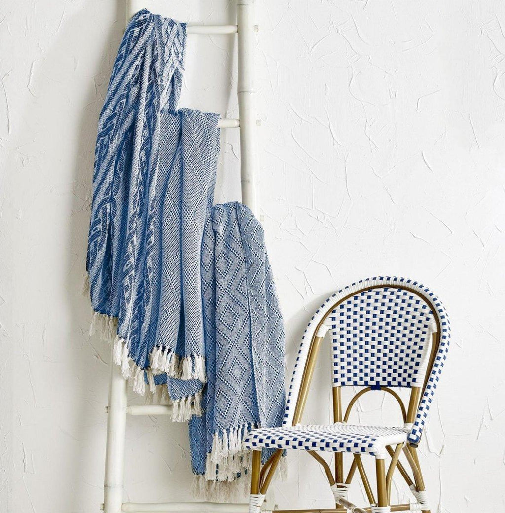 Tassel Blue | Handmade | 100% Cotton