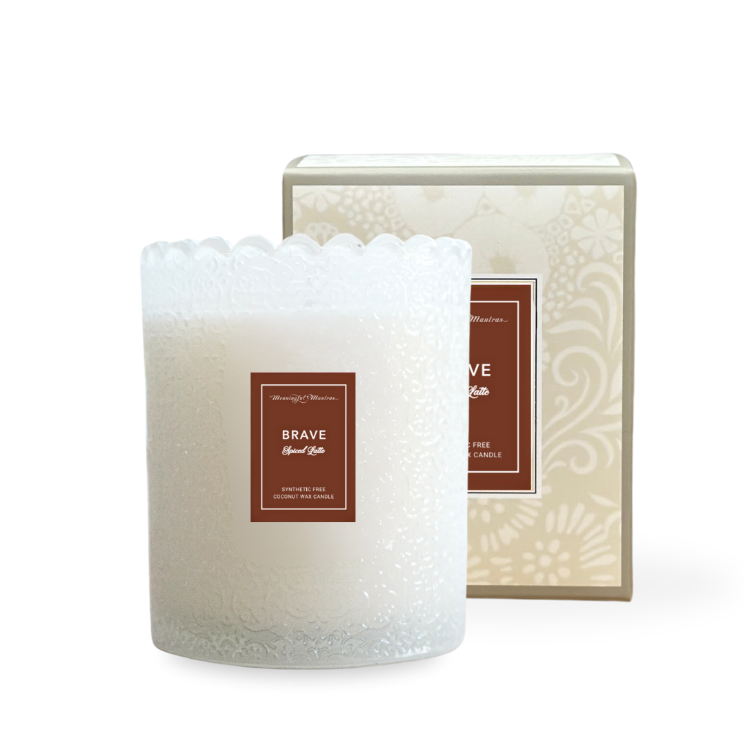 Spiced Latte Natural Candle 8oz Kaia Collection