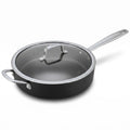 Ceramic Nonstick Sauté Pan with Lid, 4-Qt