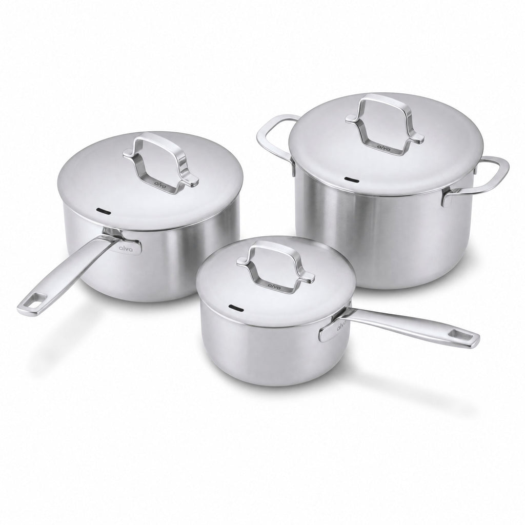 5-Ply Stainless Steel Pot Set
