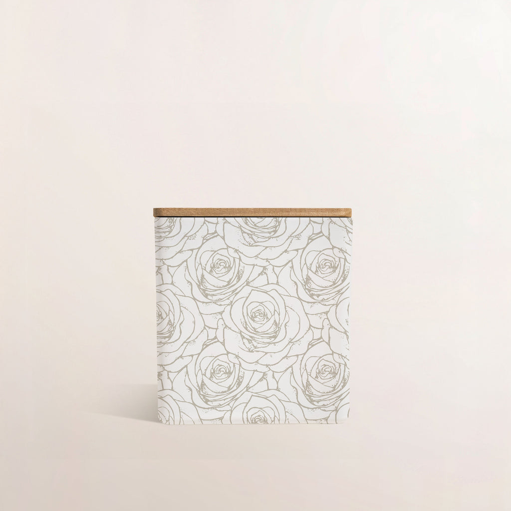 ROSE PATTERN CANDLE