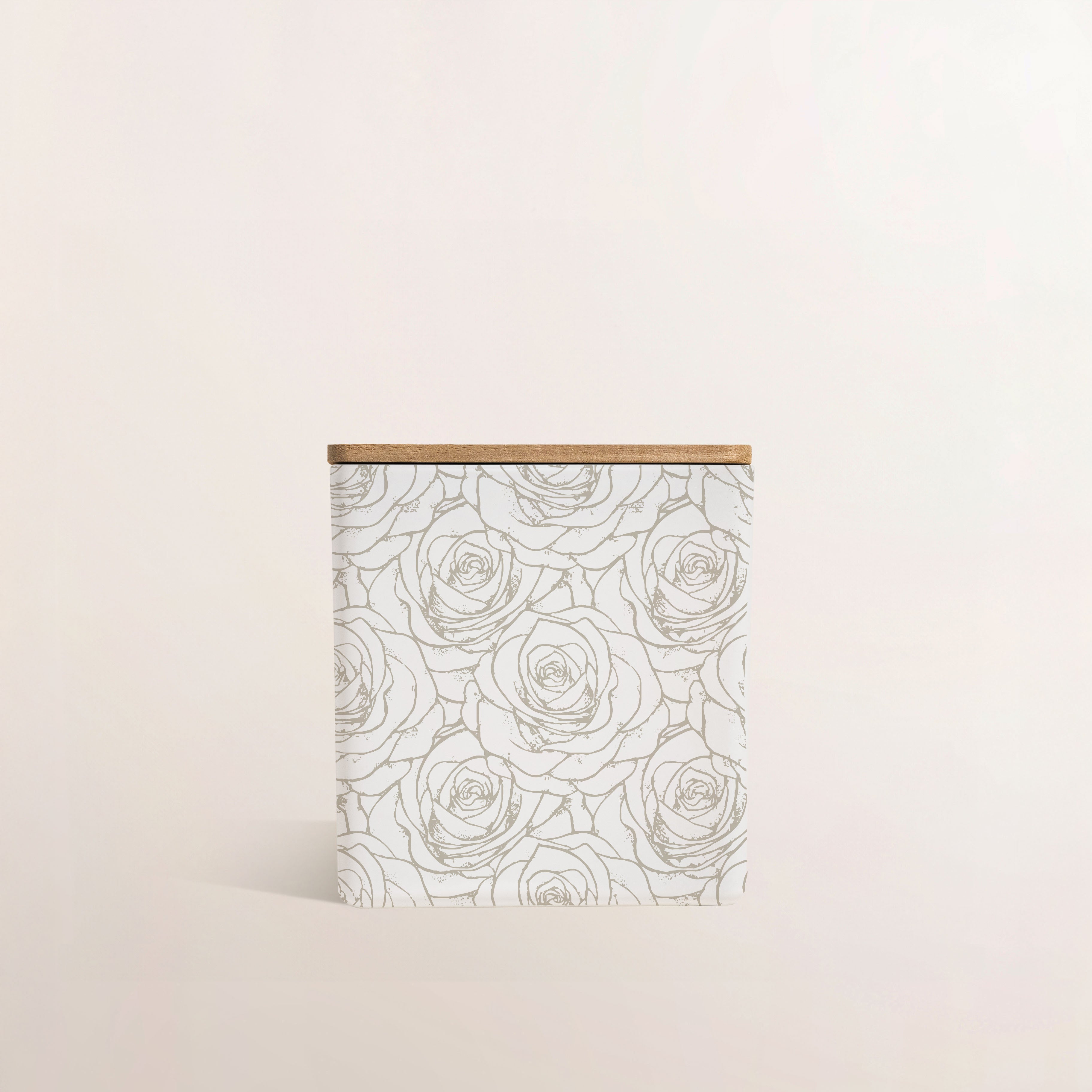 ROSE PATTERN CANDLE