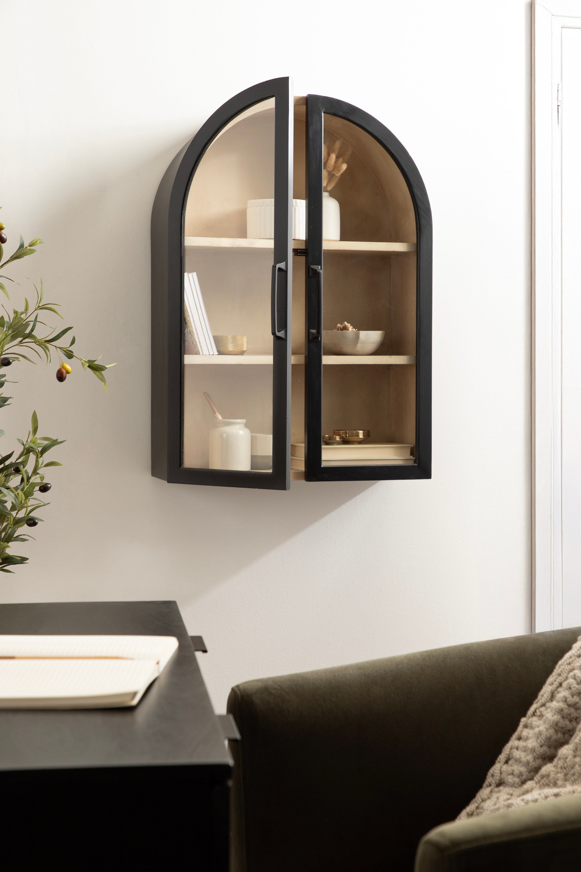 Arcott Arch Wall Cabinet