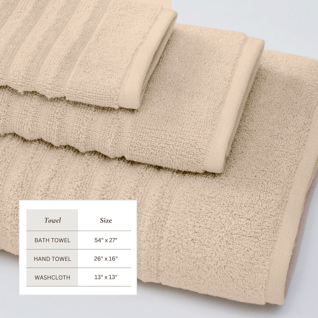 Karina  | 100% Premium Cotton | 6-Piece Bath Set
