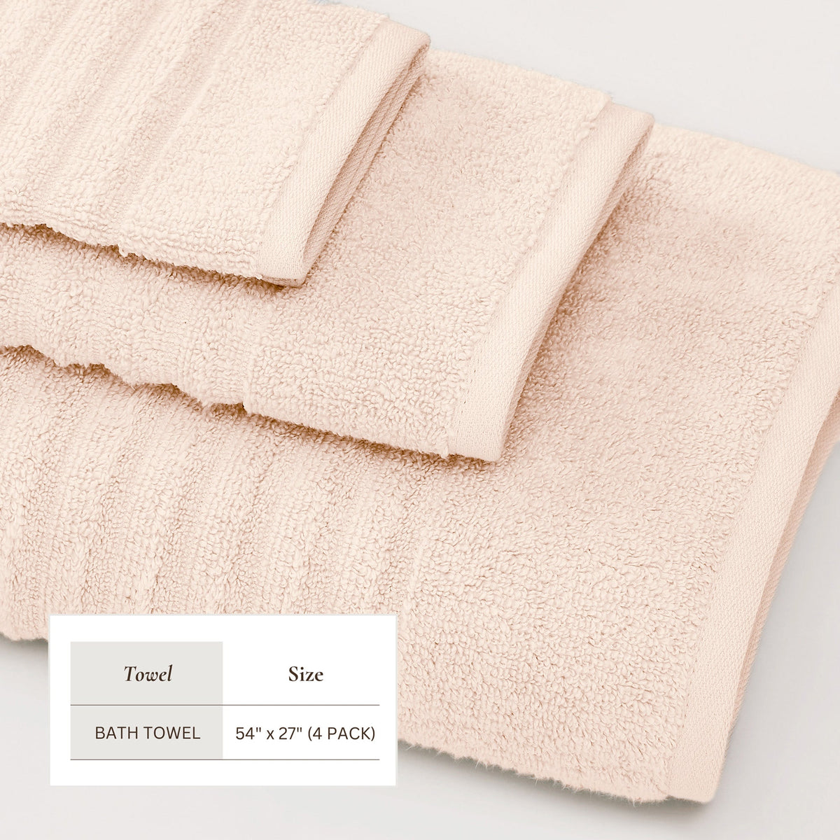 Karina  | 100% Premium Cotton | 6-Piece Bath Set