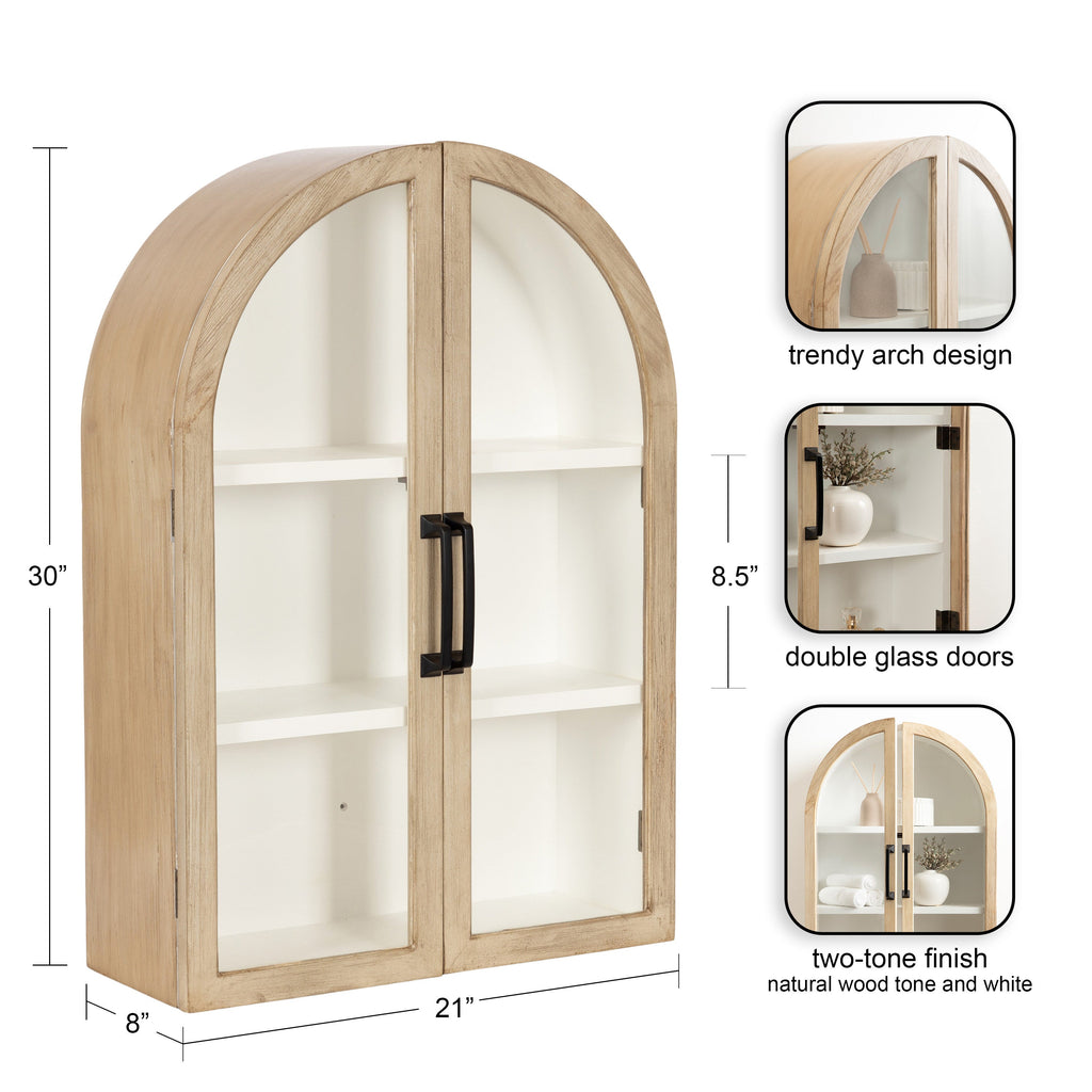 Arcott Arch Wall Cabinet