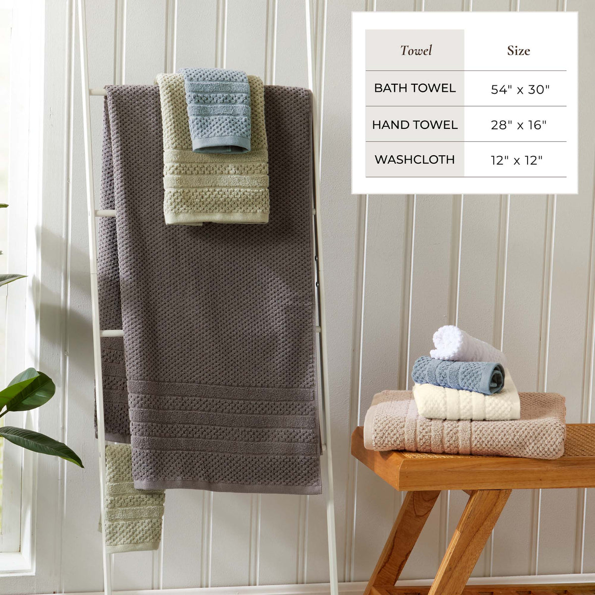 Giuliana  | 100% Premium Cotton | Towel Sets