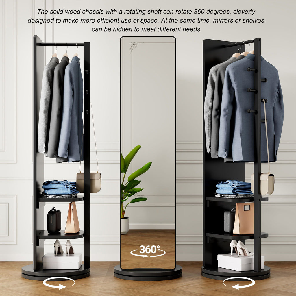 3 In 1 Multifunctional Full Length Clothing Mirror