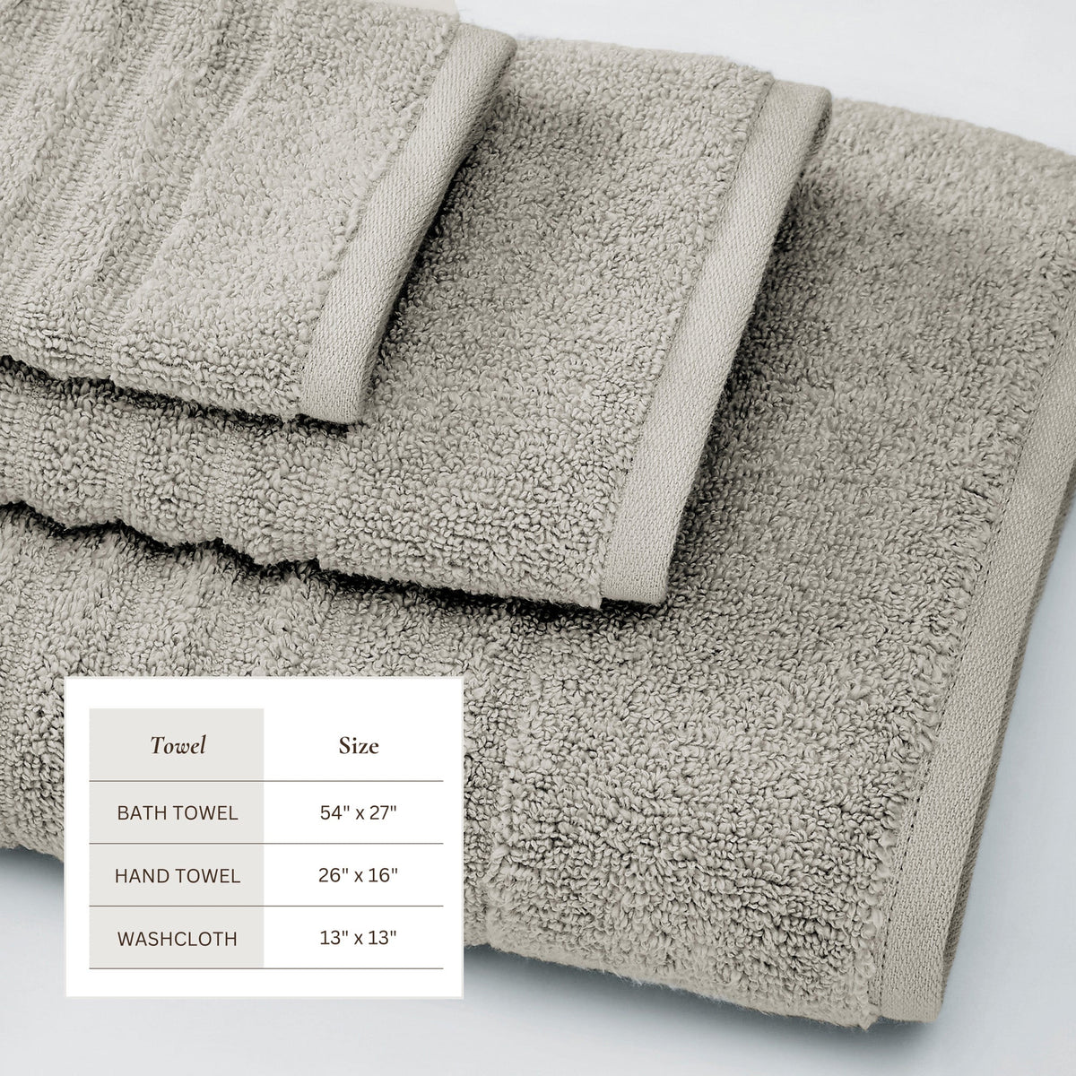 Karina  | 100% Premium Cotton | 6-Piece Bath Set