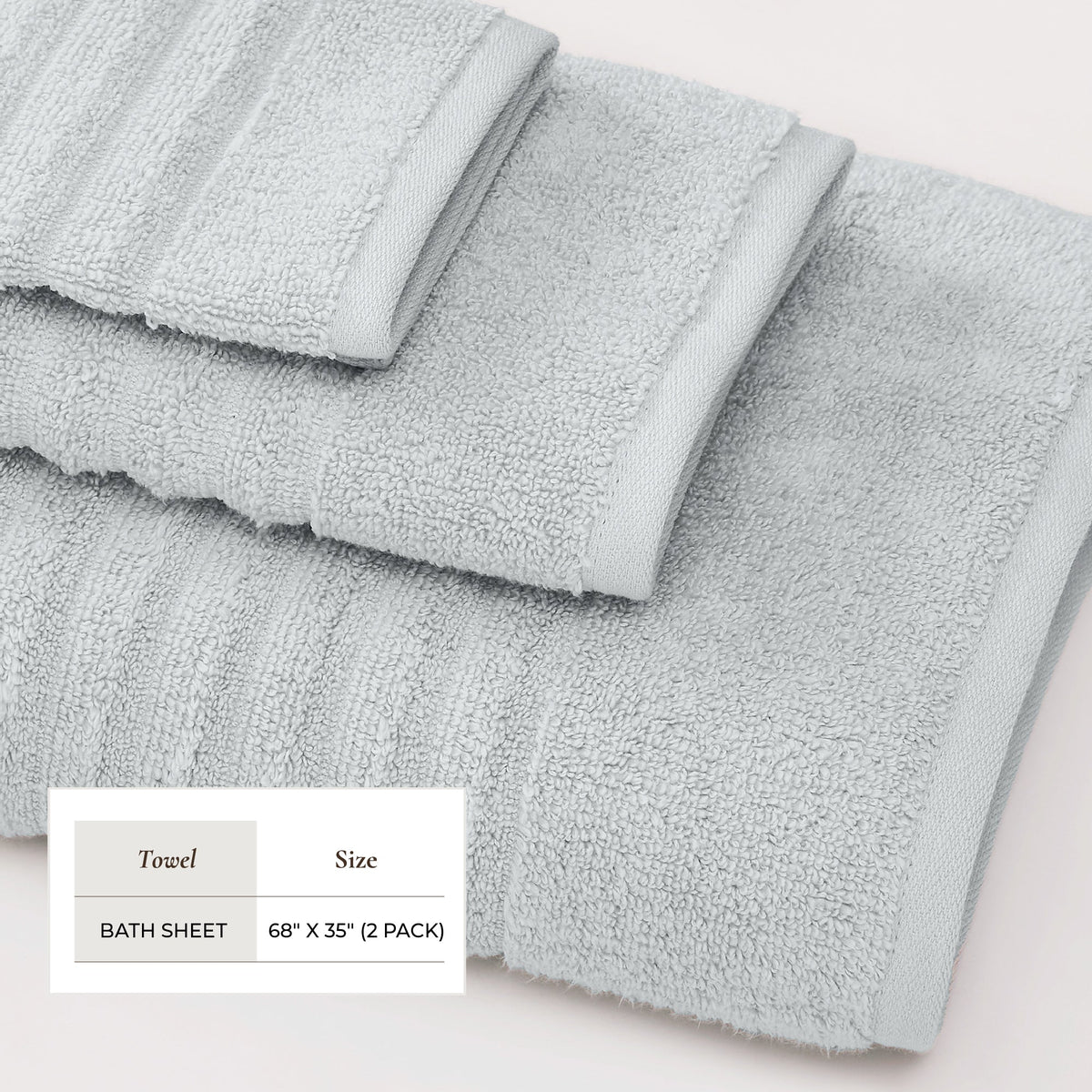 Karina  | 100% Premium Cotton | 6-Piece Bath Set
