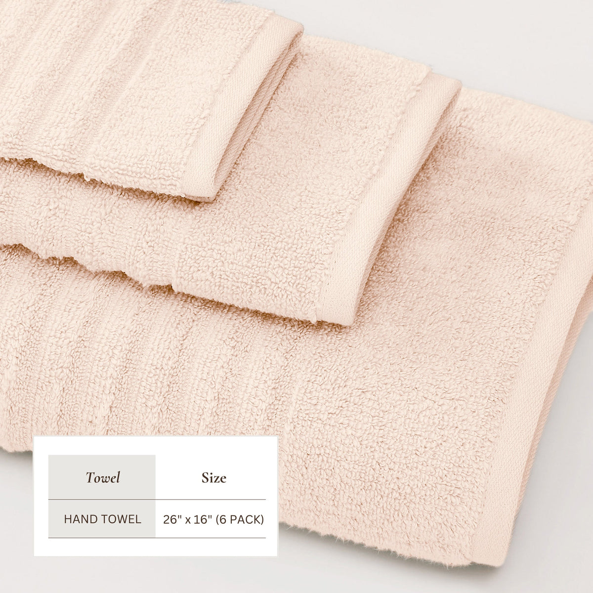Karina  | 100% Premium Cotton | 6-Piece Bath Set