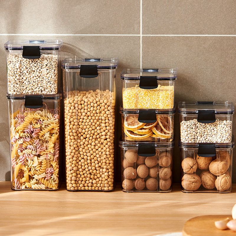 Food-Grade Plastic Sealing Jar for Snacks and Storage