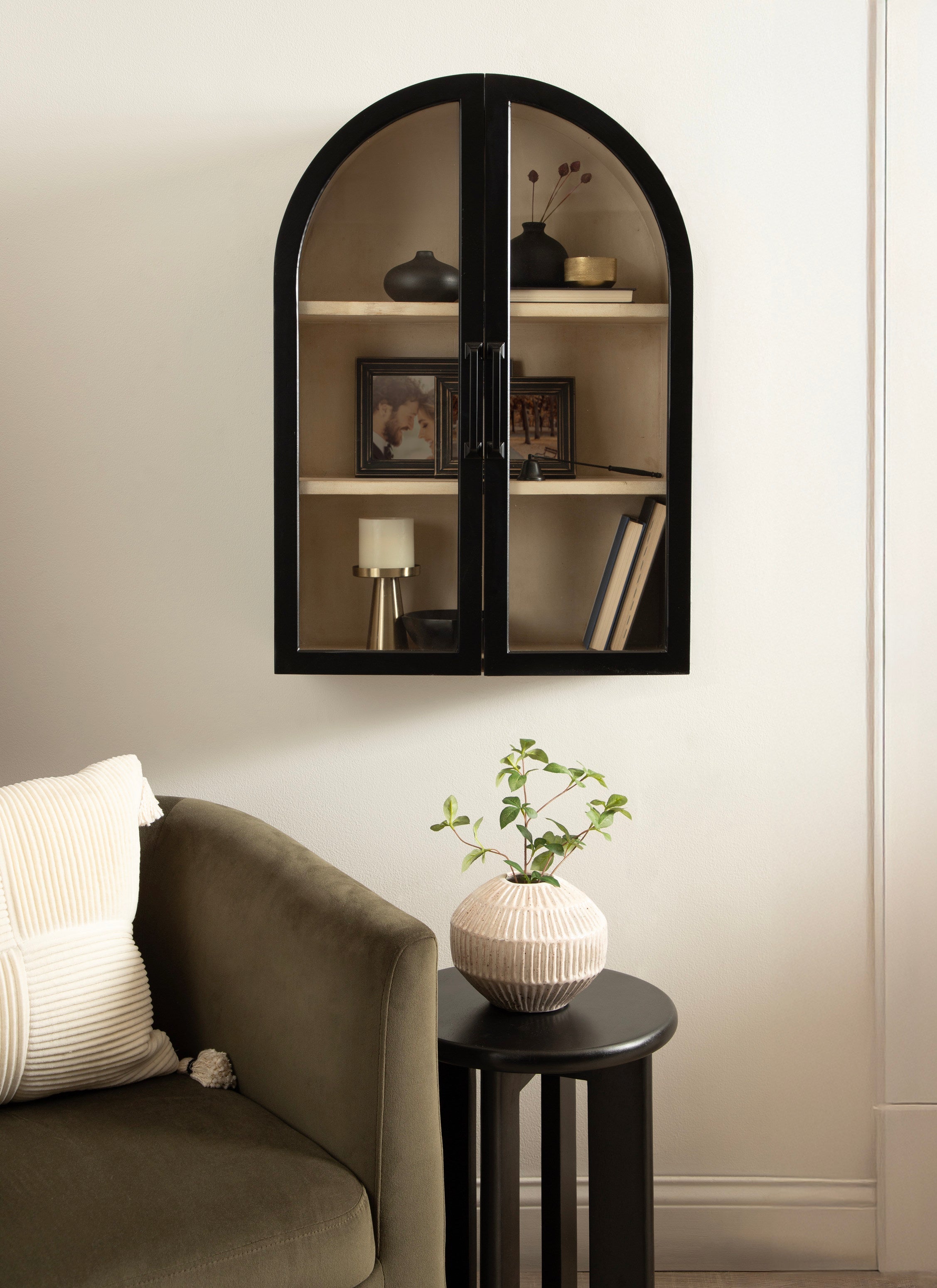 Arcott Arch Wall Cabinet