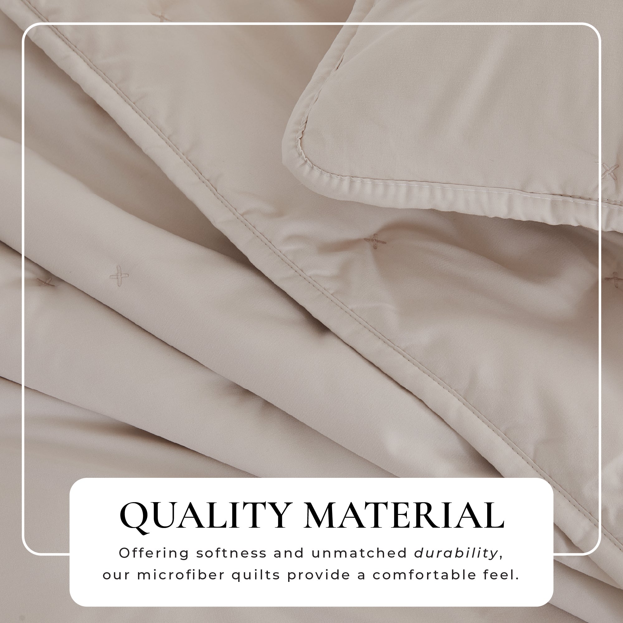 Dot Stitched Quilt Set - Dot-Hemmed Collection