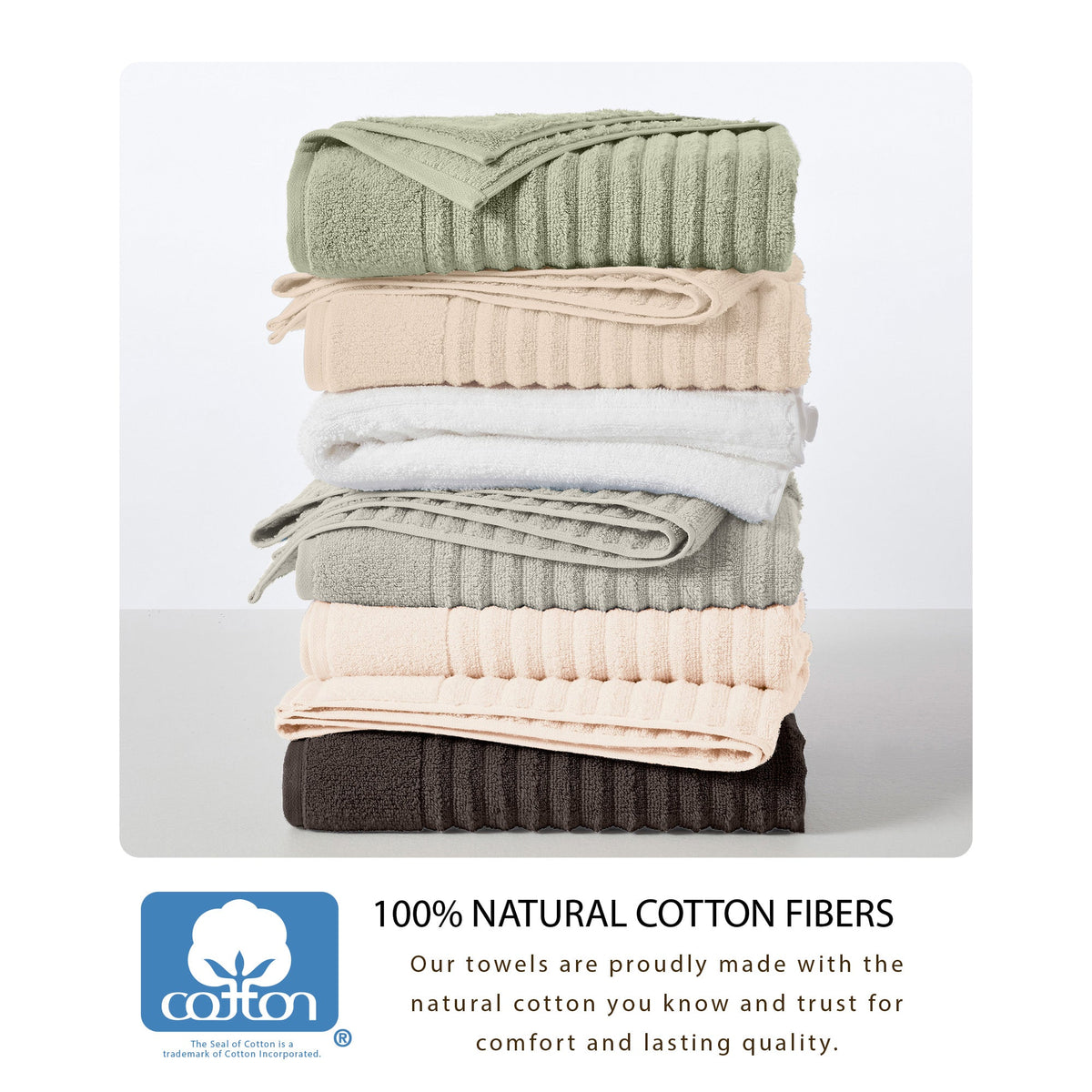 Karina  | 100% Premium Cotton | 6-Piece Bath Set