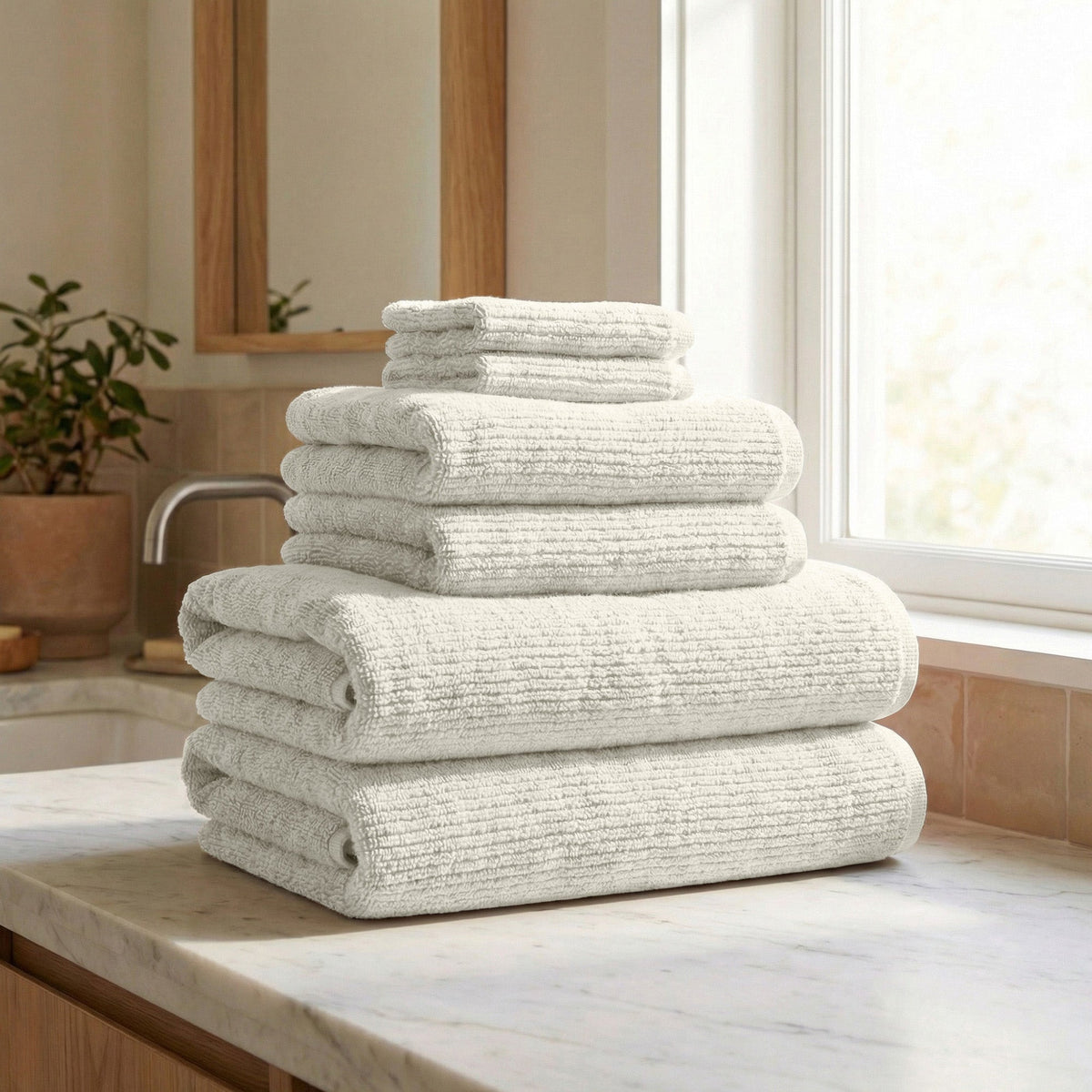 Georgiana | Premium Turkish Cotton | 6-Piece Bath Set