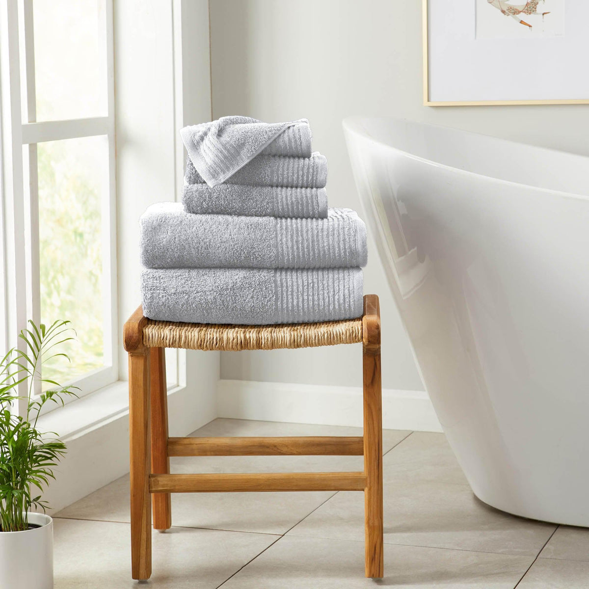 Kasper | 100% Premium Cotton | 6-Piece Bath Set