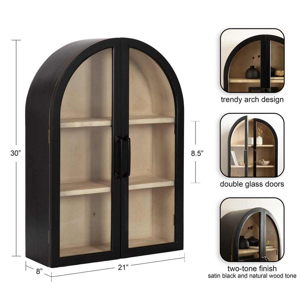 Arcott Arch Wall Cabinet