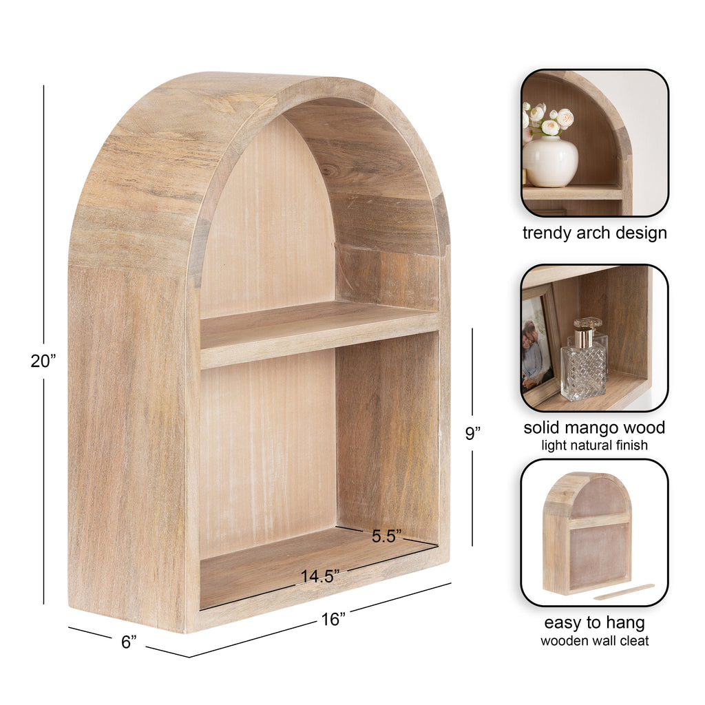 Arcott Arch Wall Shelf
