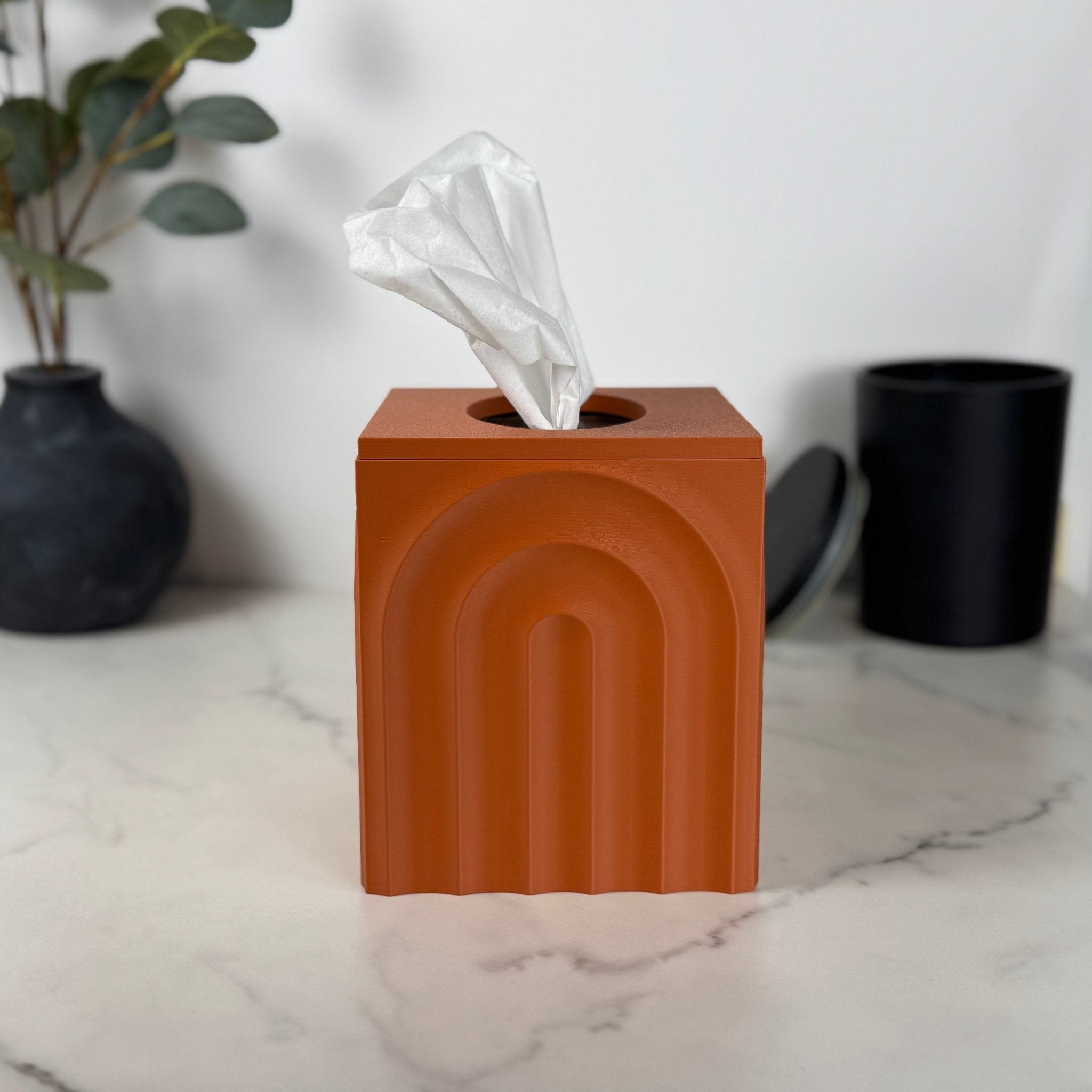 Cubed Arch Tissue Box Cover
