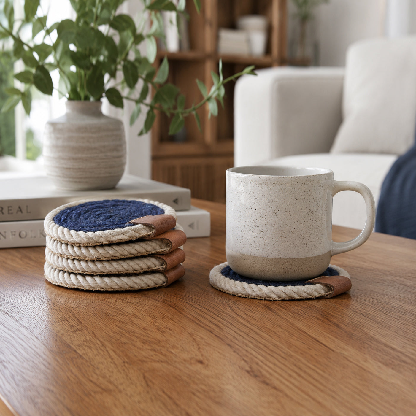 Nautical Rope Braided Coaster