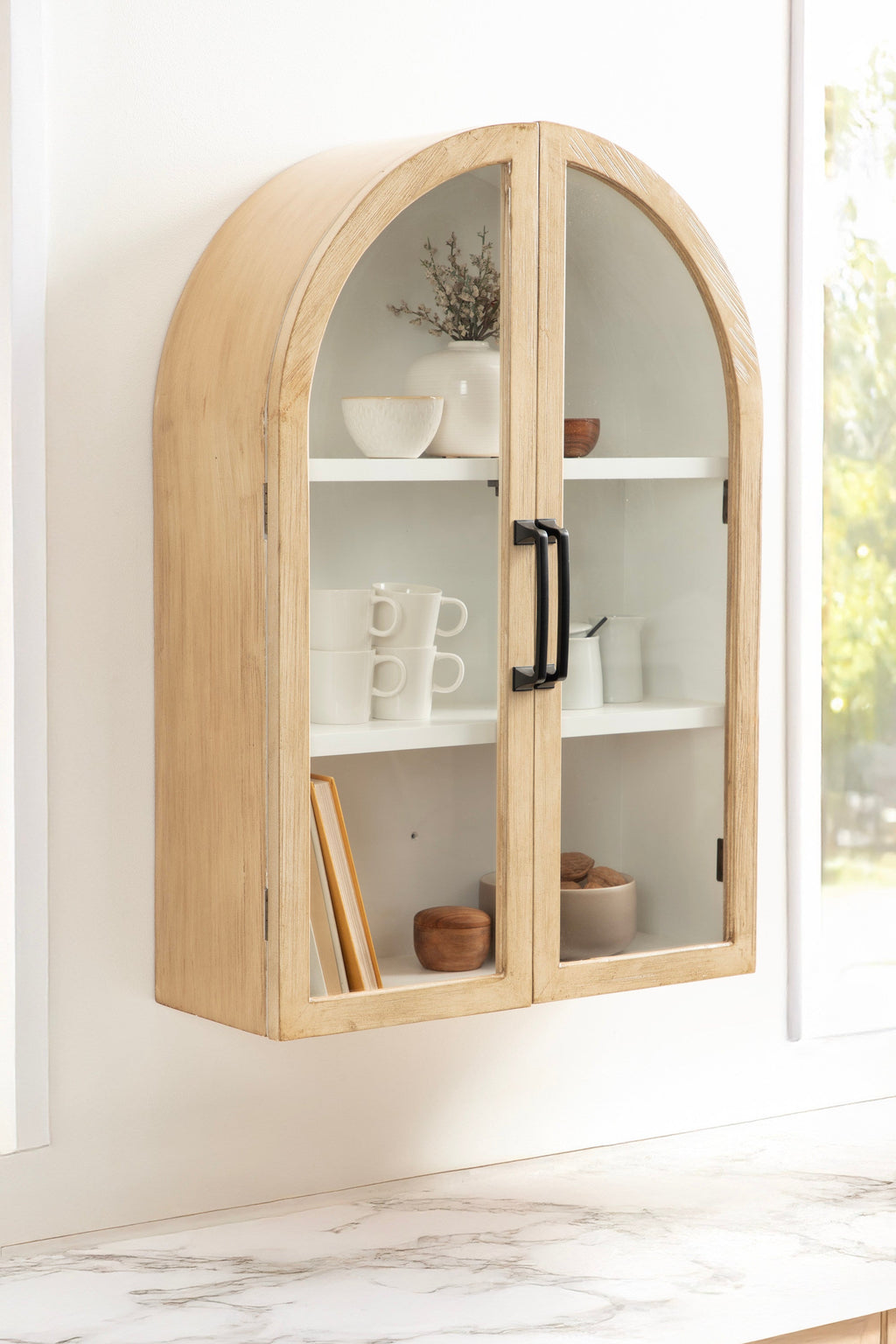 Arcott Arch Wall Cabinet