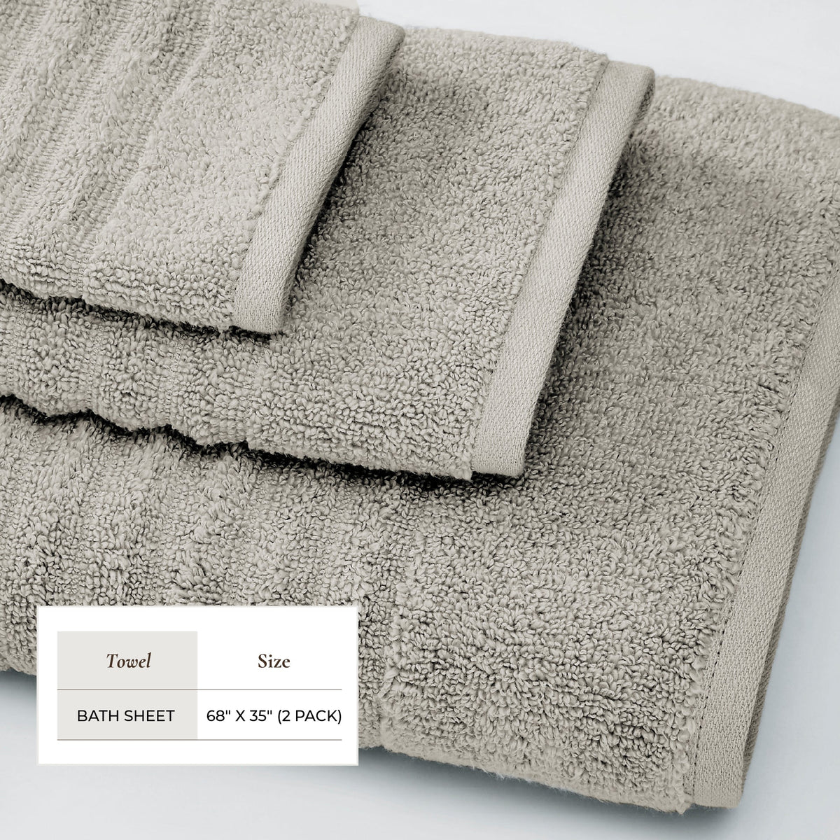 Karina  | 100% Premium Cotton | 6-Piece Bath Set
