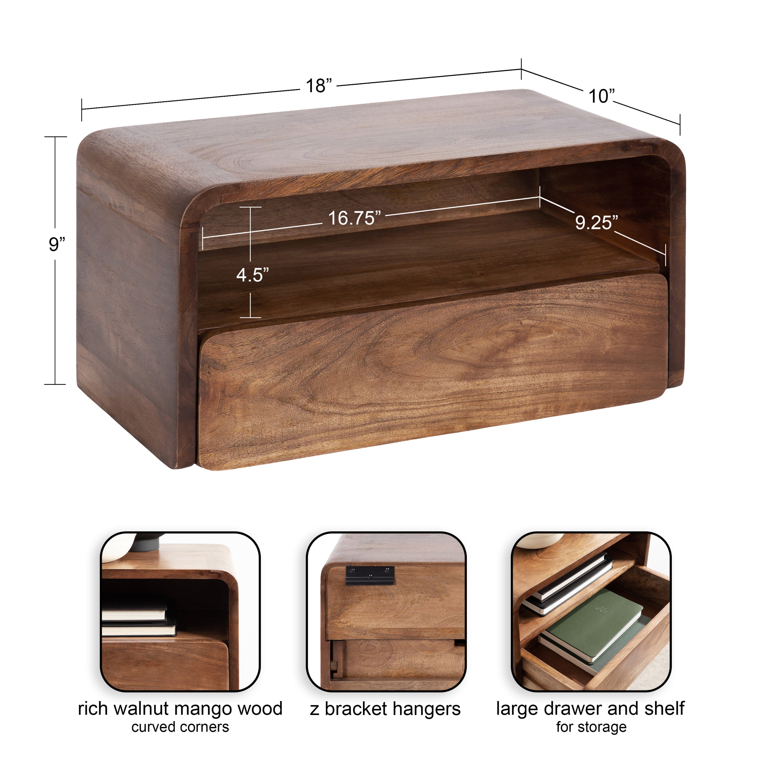 Kato Floating Side Table