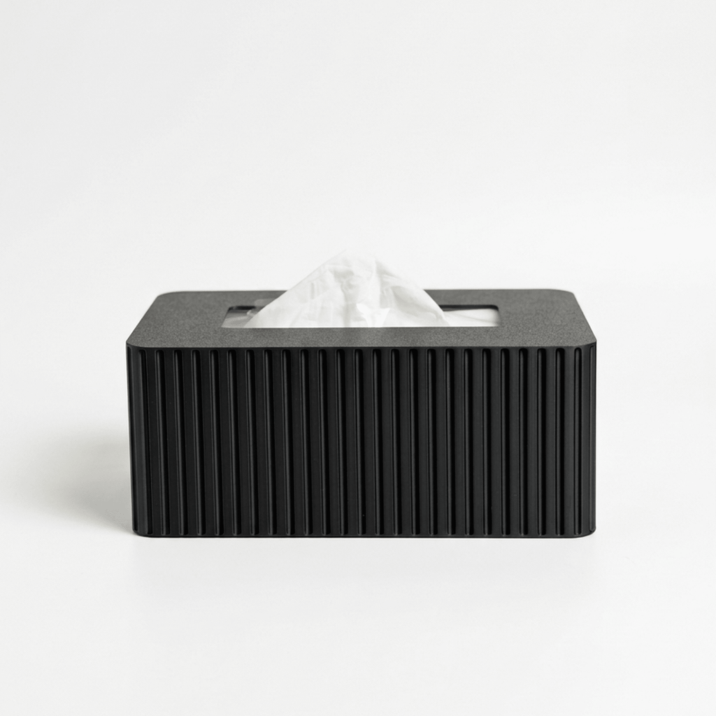 Rectangular Fluted Kleenex Box Cover
